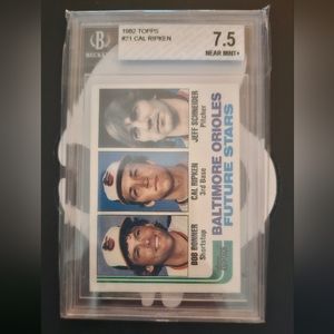 1982 topps Cal Ripken rookie